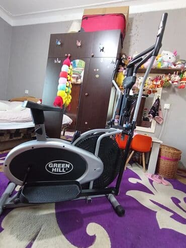 Шлемы: Green Hill elliptik/trenajor velosiped - 2‑in‑1 dizayn: elliptik at lalafo.az — 3 Шлемы: Green Hill elliptik/trenajor velosiped - 2‑in‑1 dizayn: elliptik — 3