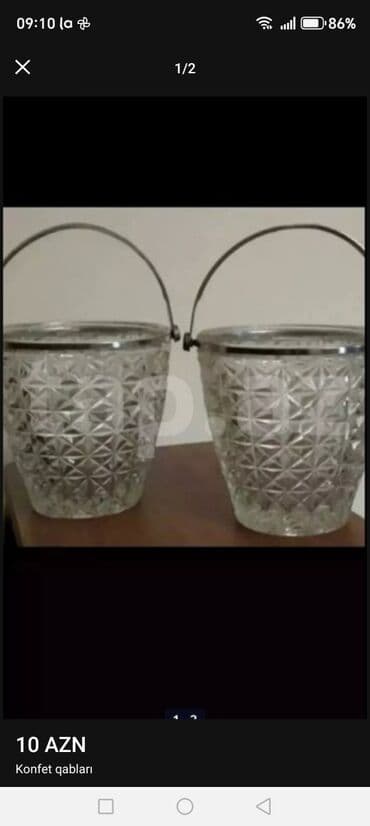 Qədimi Əntiq Sovetdən Qalma TƏZƏ Gözəl şirniyyat və səkər tozu üçün lalafo.az -da Qədimi Əntiq Sovetdən Qalma TƏZƏ Gözəl şirniyyat və səkər tozu üçün