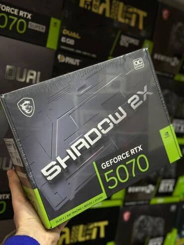Videokart MSI GeForce RTX 5070, 12 GB, Yeni lalafo.az -da Videokart MSI GeForce RTX 5070, 12 GB, Yeni