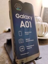 Samsung Galaxy A01, 16 GB, rəng - Qara, Sensor, İki sim kartlı, Face ID lalafo.az -da Samsung Galaxy A01, 16 GB, rəng - Qara, Sensor, İki sim kartlı, Face ID