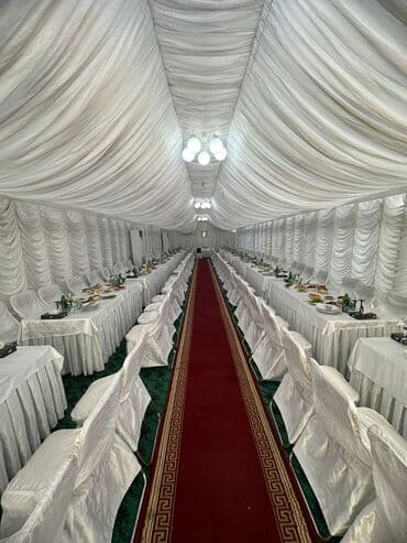 Vip ve sadederi cadırların qurulması.
Sifarise uyğun ehsan süfresinin lalafo.az -da Vip ve sadederi cadırların qurulması.
Sifarise uyğun ehsan süfresinin