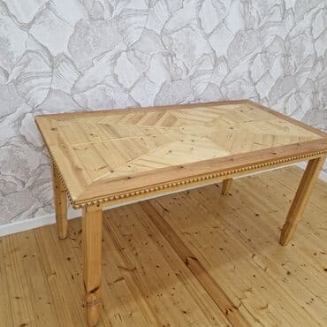 İşlənmiş, Açılmayan, Taxta, Dördbucaq masa lalafo.az -da İşlənmiş, Açılmayan, Taxta, Dördbucaq masa