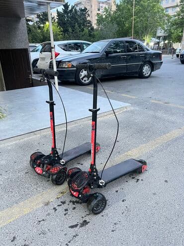 Amortizatorlu, isiqlari yanir, musiqili samokatlar. Gel teker.Her biri lalafo.az -da Amortizatorlu, isiqlari yanir, musiqili samokatlar. Gel teker.Her biri