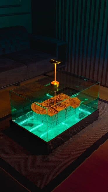 Jurnal masası, Yeni, Açılmayan, Şüşə, Dördbucaq masa lalafo.az -da Jurnal masası, Yeni, Açılmayan, Şüşə, Dördbucaq masa