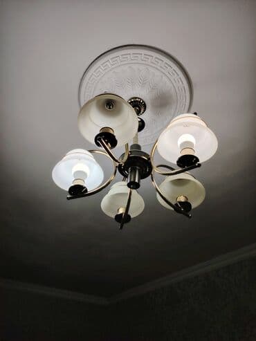 Çılçıraq, 5 lampa, Şüşə lalafo.az -da Çılçıraq, 5 lampa, Şüşə