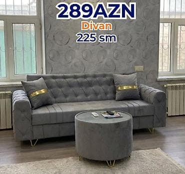 Divan – 225 sm Qiymət: 289 AZN (şəkildə göstərilib) - Rəng: boz lalafo.az -da Divan – 225 sm Qiymət: 289 AZN (şəkildə göstərilib) - Rəng: boz