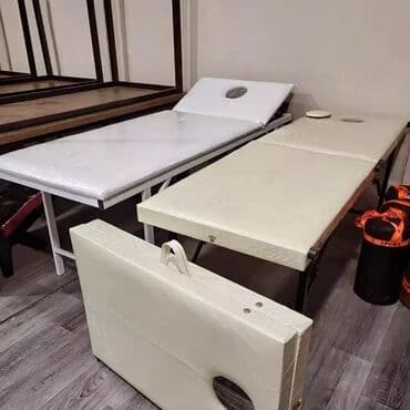 Полки, этажерки: Новый, Масажная кушетка, Нескладной, цвет - Белый at lalafo.az — 9 Полки, этажерки: Новый, Масажная кушетка, Нескладной, цвет - Белый — 9