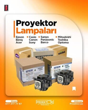 Yeni Proyektor Ödənişli çatdırılma lalafo.az -da Yeni Proyektor Ödənişli çatdırılma