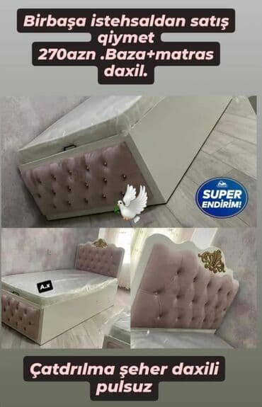 Yeni, Təknəfərlik çarpayı lalafo.az -da Yeni, Təknəfərlik çarpayı