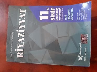 Riyaziyyat 11 ci sinif buraxılaşa hazırlaşanlar ücün 6 azn lalafo.az -da Riyaziyyat 11 ci sinif buraxılaşa hazırlaşanlar ücün 6 azn