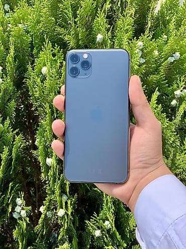 IPhone 11 Pro Max, 64 GB, Matte Midnight Green, Simsiz şarj, Face ID lalafo.az -da IPhone 11 Pro Max, 64 GB, Matte Midnight Green, Simsiz şarj, Face ID