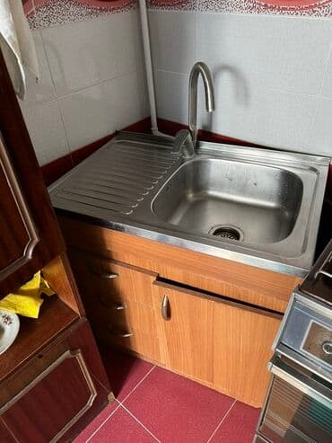 Düzbucaqlı Mətbəx çanağı, Şkaflı, Paslanmaz polad lalafo.az -da Düzbucaqlı Mətbəx çanağı, Şkaflı, Paslanmaz polad