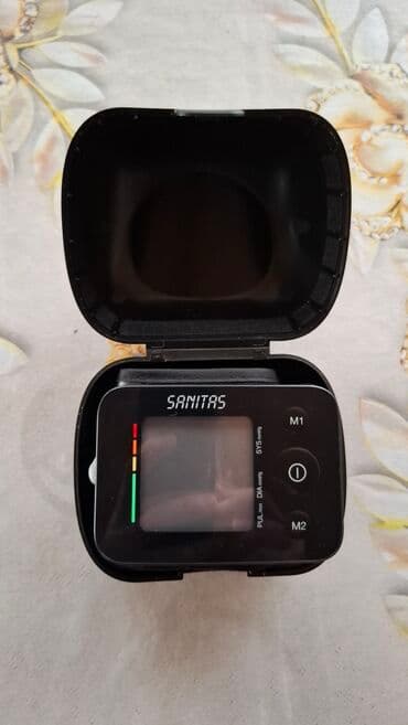 SANITAS bilək tipli təzyiq ölçən - Kompakt, daşıması rahat dizayn; lalafo.az -da SANITAS bilək tipli təzyiq ölçən - Kompakt, daşıması rahat dizayn;