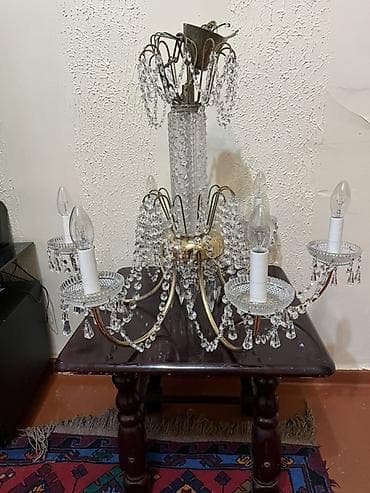 Çılçıraq, 6 lampa, Xrustal lalafo.az -da Çılçıraq, 6 lampa, Xrustal