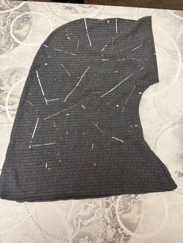 Qaranlıq boz rəngli balaklava/başlıq - Material: yumşaq, elastik lalafo.az -da Qaranlıq boz rəngli balaklava/başlıq - Material: yumşaq, elastik