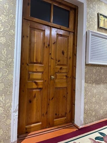 Бункерные двери: Təbii ağacdan ikitaylı daxili qapı - Material: masif ağac (şam at lalafo.az — 1 Бункерные двери: Təbii ağacdan ikitaylı daxili qapı - Material: masif ağac (şam — 1