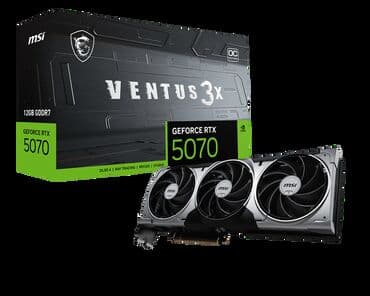 Videokart MSI GeForce RTX 5070, 12 GB, Yeni lalafo.az -da Videokart MSI GeForce RTX 5070, 12 GB, Yeni