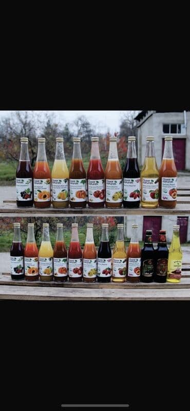 Məhsul: Şüşə butulkalarda təbii meyvə şirələri və içkilər assortimenti lalafo.az -da Məhsul: Şüşə butulkalarda təbii meyvə şirələri və içkilər assortimenti