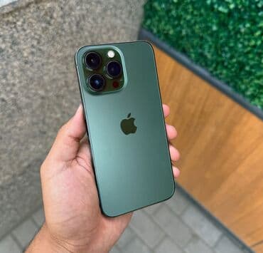 IPhone 13 Pro, 128 GB, Yaşıl, Zəmanət, Simsiz şarj, Face ID lalafo.az -da IPhone 13 Pro, 128 GB, Yaşıl, Zəmanət, Simsiz şarj, Face ID