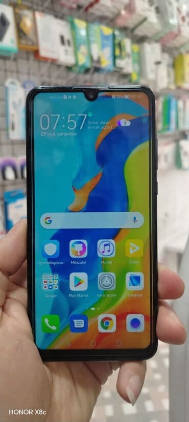 Huawei P30 Lite, 128 GB, rəng - Qara, Sensor lalafo.az -da Huawei P30 Lite, 128 GB, rəng - Qara, Sensor
