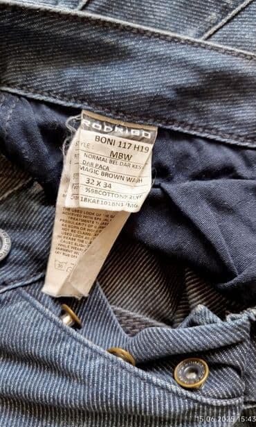 Brend kişi şalvarı. Rodriqo. 32, 34 razmerlərə gedir lalafo.az -da Brend kişi şalvarı. Rodriqo. 32, 34 razmerlərə gedir