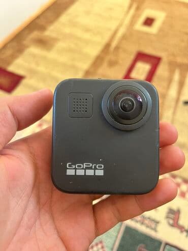 GoPro MAX 360 aksiyon kamerası - 360° çəkiliş: İki linza ilə lalafo.az -da GoPro MAX 360 aksiyon kamerası - 360° çəkiliş: İki linza ilə