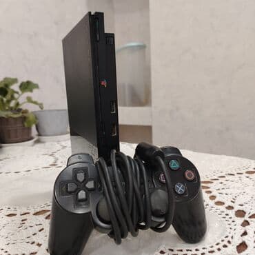PlayStation 2 SÜPER SLIM problemsiz 1 orjinal pult və lazimi lalafo.az -da PlayStation 2 SÜPER SLIM problemsiz 1 orjinal pult və lazimi