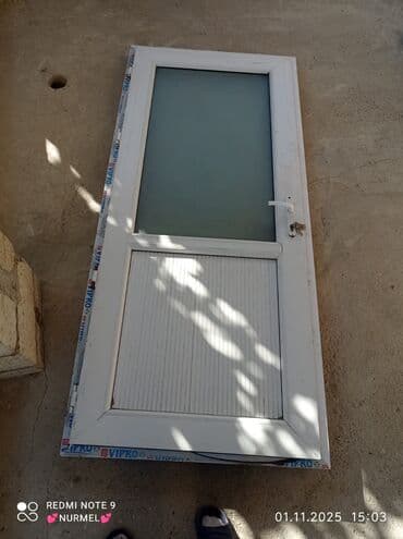 PVC qapı – Vipro profilli - Material: Ağ rəngli PVC/profil (Vipro lalafo.az -da PVC qapı – Vipro profilli - Material: Ağ rəngli PVC/profil (Vipro