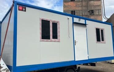 Metal konstruksiyalı konteyner ev/ofis modulu - Təyinat: şantiyə lalafo.az -da Metal konstruksiyalı konteyner ev/ofis modulu - Təyinat: şantiyə