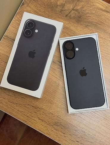 IPhone 16, 128 GB, Qara, Zəmanət, Simsiz şarj, Face ID lalafo.az -da IPhone 16, 128 GB, Qara, Zəmanət, Simsiz şarj, Face ID