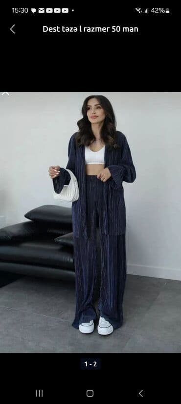 Dəst yeni l razmer 45 man lalafo.az -da Dəst yeni l razmer 45 man