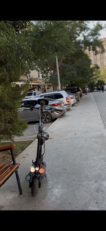 Elektrik skuter – güclü, iri təkərli, tam avadanlı - Cüt ön lalafo.az -da Elektrik skuter – güclü, iri təkərli, tam avadanlı - Cüt ön