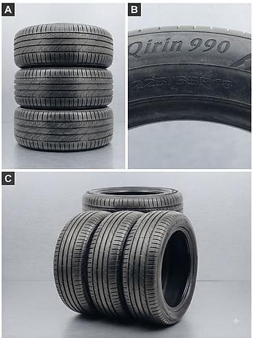 225/55R/18 cemi 14min km gedib.Teze kimidir.4 ededi Qiymet 380 azn lalafo.az -da 225/55R/18 cemi 14min km gedib.Teze kimidir.4 ededi Qiymet 380 azn