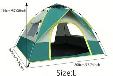 Yaşıl və boz rənglərdə olan bu çadır avtomatik açılan mexanizmə lalafo.az -da Yaşıl və boz rənglərdə olan bu çadır avtomatik açılan mexanizmə