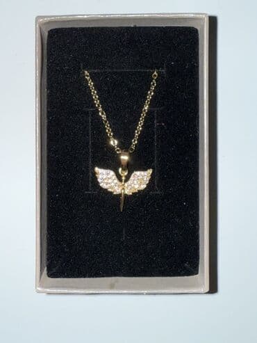 Цепочки: Mələk boyunbağısı 😍 📬Çatdırılma mövcuddur ⚜️Premium keyfiyyət at lalafo.az — 2 Цепочки: Mələk boyunbağısı 😍 📬Çatdırılma mövcuddur ⚜️Premium keyfiyyət — 2