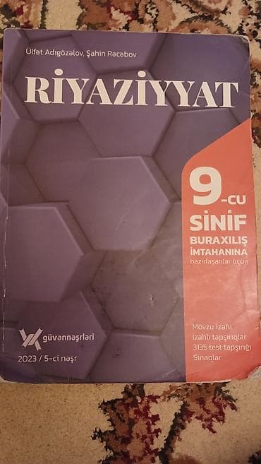Riyaziyyat 9-cu sinif, 2023 il lalafo.az -da Riyaziyyat 9-cu sinif, 2023 il