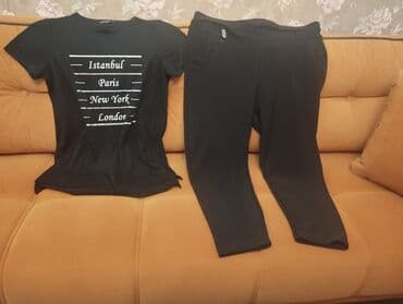 Qadın geyimi – qara köynək razmer- M və şalvar razmer48 -50,teze lalafo.az -da Qadın geyimi – qara köynək razmer- M və şalvar razmer48 -50,teze