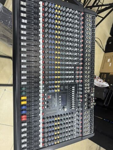 Dynacord CMS 2200-3 gücləndirici mikser konsolu Peşəkar canlı səs və lalafo.az -da Dynacord CMS 2200-3 gücləndirici mikser konsolu Peşəkar canlı səs və