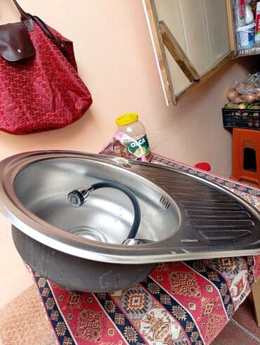 İşlənmiş Mətbəx çanağı, Şkafsız, Paslanmaz polad lalafo.az -da İşlənmiş Mətbəx çanağı, Şkafsız, Paslanmaz polad