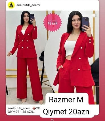1defe geyinilib m razmerdir 48manata almisam 20azn satilir lalafo.az -da 1defe geyinilib m razmerdir 48manata almisam 20azn satilir