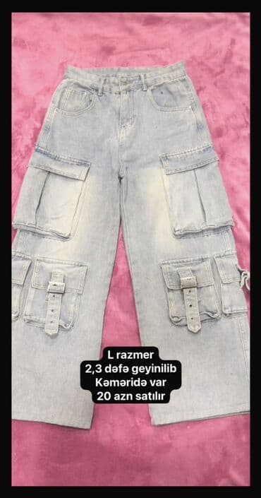 Şalvar, L, rəng - Boz lalafo.az -da Şalvar, L, rəng - Boz