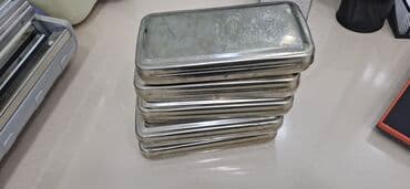 Paslanmayan poladdan sterilizasiya/saqlama qabları (metal sterilizator lalafo.az -da Paslanmayan poladdan sterilizasiya/saqlama qabları (metal sterilizator