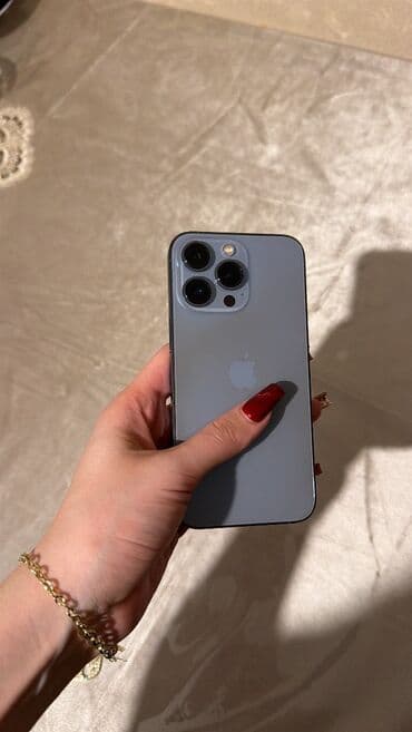 IPhone 13 Pro, 256 GB, Sierra Blue, Face ID lalafo.az -da IPhone 13 Pro, 256 GB, Sierra Blue, Face ID