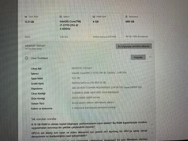 Masaüstü oyun/ofis kompüteri – tam sistem Texniki göstəricilər: - lalafo.az -da Masaüstü oyun/ofis kompüteri – tam sistem Texniki göstəricilər: -