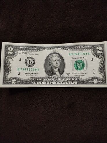2 Dollar, 2017 il, Vəziyyəti: Yaxşı lalafo.az -da 2 Dollar, 2017 il, Vəziyyəti: Yaxşı