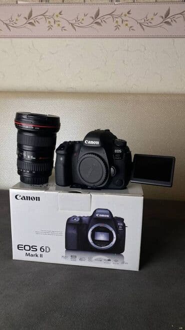 Canon 6d mark ii + canon 16-35 f2.8 ii Tek tek de satilir/ Aparat lalafo.az -da Canon 6d mark ii + canon 16-35 f2.8 ii Tek tek de satilir/ Aparat