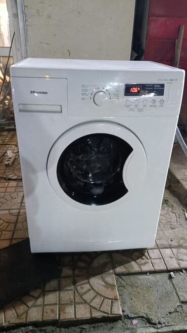 Paltaryuyan maşın Hisense, 6 kq, Avtomat, Qurutmasız lalafo.az -da Paltaryuyan maşın Hisense, 6 kq, Avtomat, Qurutmasız