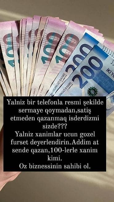 Evdən sadə şəkildə gəlir əldə etmək istəyən xanımlar yazıb ətraflı lalafo.az -da Evdən sadə şəkildə gəlir əldə etmək istəyən xanımlar yazıb ətraflı