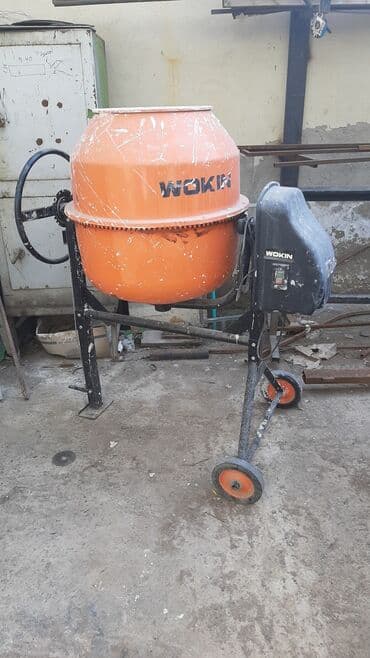 WOKIN betonqarışdıran (Concrete Mixer) - Tutum: 200 litr - Elektrik lalafo.az -da WOKIN betonqarışdıran (Concrete Mixer) - Tutum: 200 litr - Elektrik