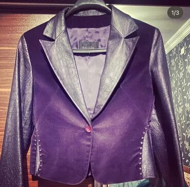 Brend: BALIZZA qadın pencəyi - Rəng: tünd bənövşəyi - Material lalafo.az -da Brend: BALIZZA qadın pencəyi - Rəng: tünd bənövşəyi - Material